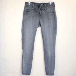 Torrid denim grey stretch skinny jeans